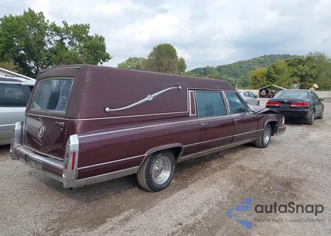 1991 Cadillac Brougham z USA, uszkodzony, nr VIN 1G6DW54E3MR719461